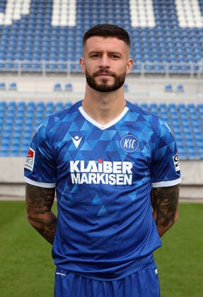 Karlsruher SC portrait appointment season 2020 2021 Marco Djuricin, Karlsruher SC, 2 Bundesliga, portrait appointment 2020 2021