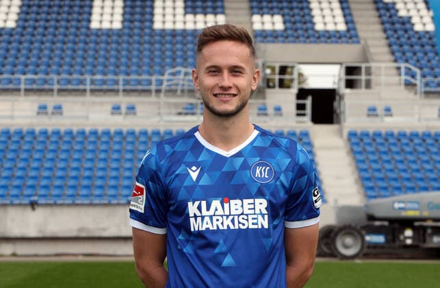 Karlsruher SC portrait appointment season 2020 2021 Christoph Kobald, Karlsruher SC, 2 Bundesliga, portrait appointment 2020 2021