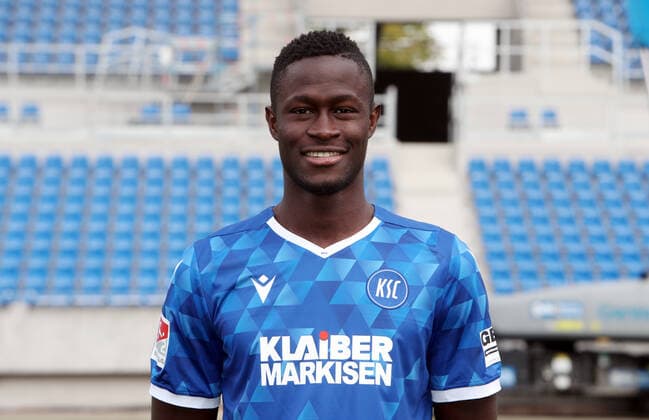 Karlsruher SC portrait appointment season 2020 2021 Babacar Gueye, Karlsruher SC, 2 Bundesliga, portrait appointment 2020 2021