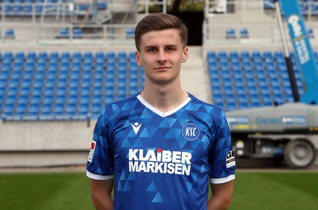 Karlsruher SC portrait appointment season 2020 2021 David Trivunic, Karlsruher SC, 2 Bundesliga, portrait appointment 2020 2021