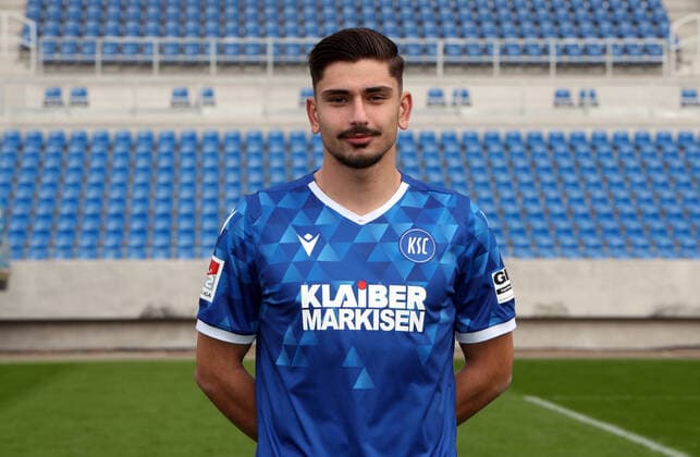 Karlsruher SC portrait appointment season 2020 2021 Malik Batmaz, Karlsruher SC, 2 Bundesliga, portrait appointment 2020 2021