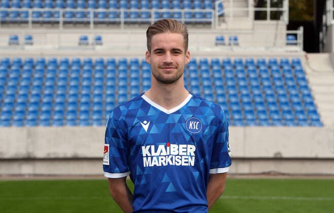 Karlsruher SC portrait appointment season 2020 2021 Jannis Rabold, Karlsruher SC, 2 Bundesliga, portrait appointment 2020 2021