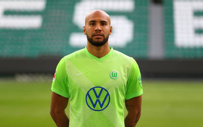 John Anthony Brooks VfL Wolfsburg 1 BL, portrait date 2020 2021, Wolfsburg