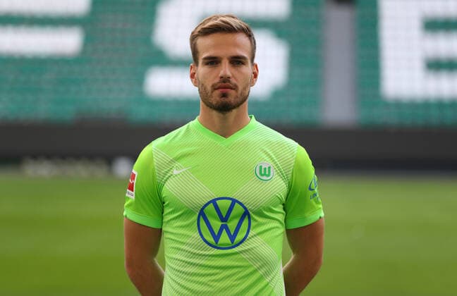 Marin Pongracic VfL Wolfsburg 1 BL, portrait date 2020 2021, Wolfsburg