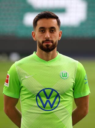 Yunus Malli VfL Wolfsburg 1 BL, portrait date 2020 2021, Wolfsburg