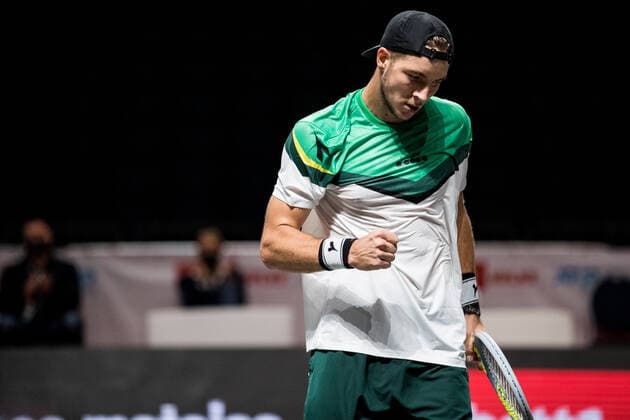 bett1HULKS Championship ATP 250 Cologne, 22 10 2020 Jan Lennard STRUFF GER cheers bett1HULKS Championship ATP 250 on 22 10 2020 in Cologne LANXESSarena , Germany Copyright: xBEAUTIFULxSPORTS Wunderlx