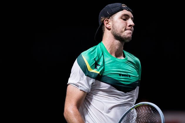 bett1HULKS Championship ATP 250 Cologne, 22 10 2020 Jan Lennard STRUFF GER frustrated bett1HULKS Championship ATP 250 on 22 10 2020 in Cologne LANXESSarena , Germany Copyright: xBEAUTIFULxSPORTS Wunderlx