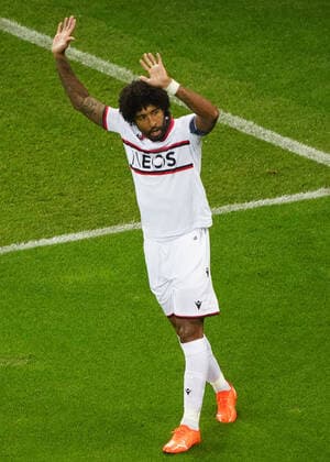 Football , Europa League, Season 2020 2021, Corona Time, Covid 19, Bayer 04 Leverkusen vs OGC Nice , Group stage, Group C, 22 10 2020, Bayarena Leverkusen , Dante, OGC Nice ,
