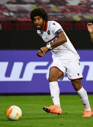 22 10 2020, xjhx, Soccer UEFA Europa League, Bayer 04 Leverkusen OGC Nice emspor, v l Dante OGC Nice FREE CASE DFL DFB REGULATIONS PROHIBIT ANY USE OF PHOTOGRAPHS as IMAGE SEQUENCES and or QUASI VIDEO Leverkusen