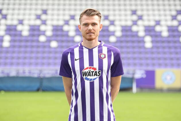 Team presentation Erz Aue Fussball 2 Bundesliga Steve Breitkreuz FC Erzgebirge Aue 2 Bundesliga, portrait date 2020 2021 , Aue, 22 10 2020, Erzgebirgsstadion, football ,