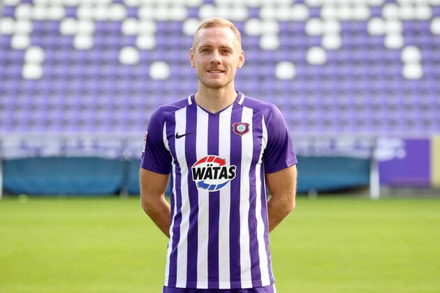 Team presentation Erz Aue Fussball 2 Bundesliga Ben Zolinski, FC Erzgebirge Aue 2 Bundesliga, portrait date 2020 2021 , Aue, 22 10 2020, Erzgebirgsstadion, football ,