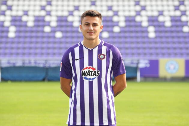 Team presentation Erz Aue football 2 Bundesliga Antonio Jonjic, FC Erzgebirge Aue 2 Bundesliga, portrait appointment 2020 2021 , Aue, 22 10 2020, Erzgebirgsstadion, football ,