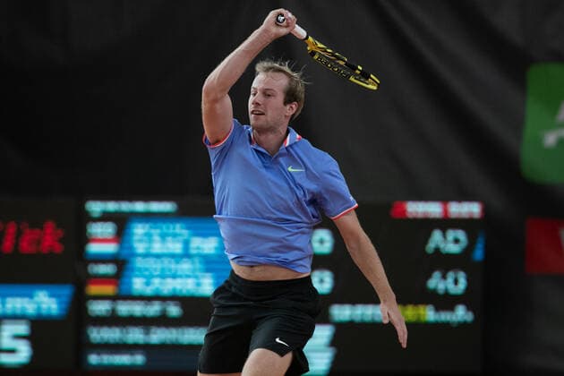 Botic van de Zandschulp NED Tennis Wolffkran Open ATP Challenger TC Ismaning Ismaning Bavaria Germany 23 October 2020 Â Copyright: xJuergenxHasenkopfx