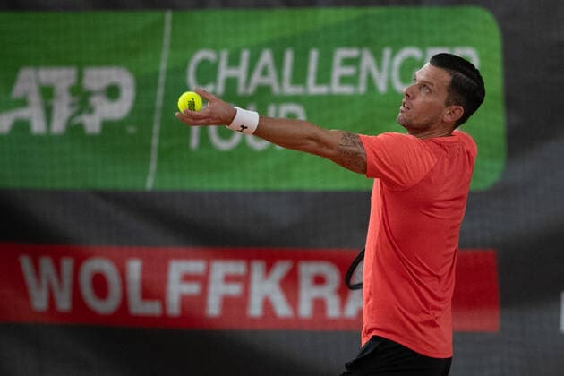 Tobias Kamke GER Tennis Wolffkran Open ATP Challenger TC Ismaning Ismaning Bavaria Germany 23 October 2020 Â Copyright: xJuergenxHasenkopfx