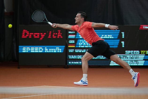 Tobias Kamke GER Tennis Wolffkran Open ATP Challenger TC Ismaning Ismaning Bavaria Germany 23 October 2020 Â Copyright: xJuergenxHasenkopfx