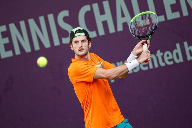 BRANCACCIO, Raul ITA Ranking PRO 389 at the FUTURE NORD ITF World Tennis Tour M25 on 23 10 2020 in Hamburg Hamburg Tennis Association, Germany