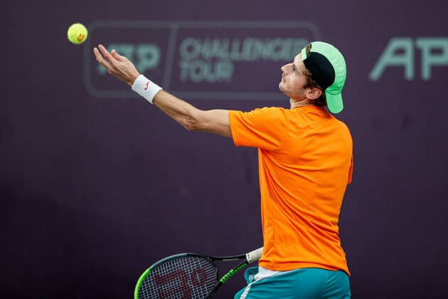 BRANCACCIO, Raul ITA Ranking PRO 389 at the FUTURE NORD ITF World Tennis Tour M25 on 23 10 2020 in Hamburg Hamburg Tennis Association, Germany