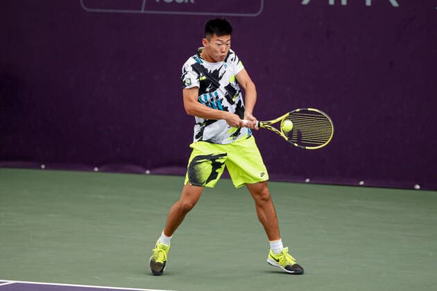 TSENG, Chun Hsin TPE Ranking PRO 284 at the FUTURE NORD ITF World Tennis Tour M25 on 23 10 2020 in Hamburg Hamburg Tennis Association, Germany