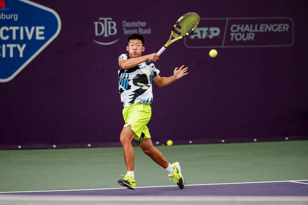 TSENG, Chun Hsin TPE Ranking PRO 284 at the FUTURE NORD ITF World Tennis Tour M25 on 23 10 2020 in Hamburg Hamburg Tennis Association, Germany