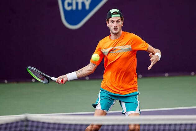 BRANCACCIO, Raul ITA Ranking PRO 389 at the FUTURE NORD ITF World Tennis Tour M25 on 23 10 2020 in Hamburg Hamburg Tennis Association, Germany