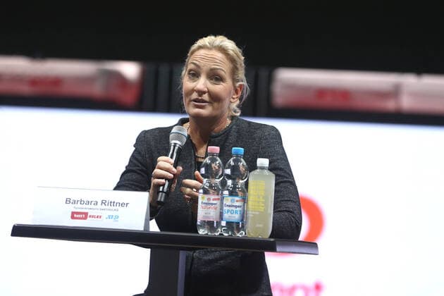 Sport bett1HULKS Indoors, Tennis, LanxessArena Cologne, PK Initiative Proevent, Taskforce, Barbara Rittner, 23 10 2020, Photo