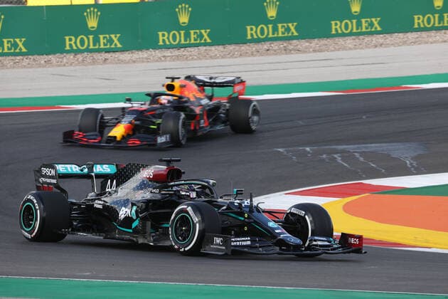 Motorsports FIA Formula One World Championship 2020, Grand Prix of Portugal, 44 Lewis Hamilton GBR, Mercedes AMG Petronas Formula One Team , Portimao Portugal