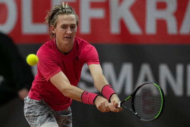 Sebastian Korda USA Tennis Wolffkran Open ATP Challenger TC Ismaning Ismaning Bavaria Germany 23 October 2020 Â Copyright: xJuergenxHasenkopfx