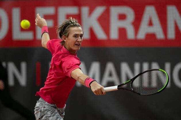 Sebastian Korda USA Tennis Wolffkran Open ATP Challenger TC Ismaning Ismaning Bavaria Germany 23 October 2020 Â Copyright: xJuergenxHasenkopfx