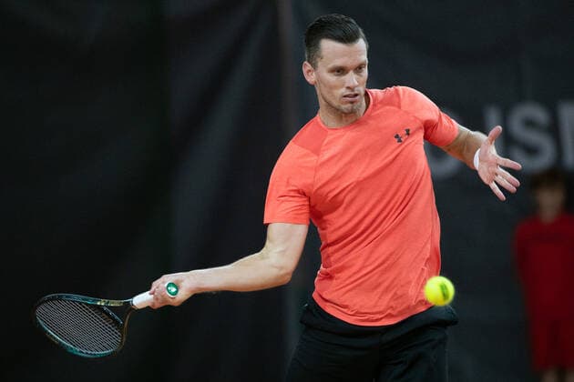 Tobias Kamke GER Tennis Wolffkran Open ATP Challenger TC Ismaning Ismaning Bavaria Germany 23 October 2020 Â Copyright: xJuergenxHasenkopfx