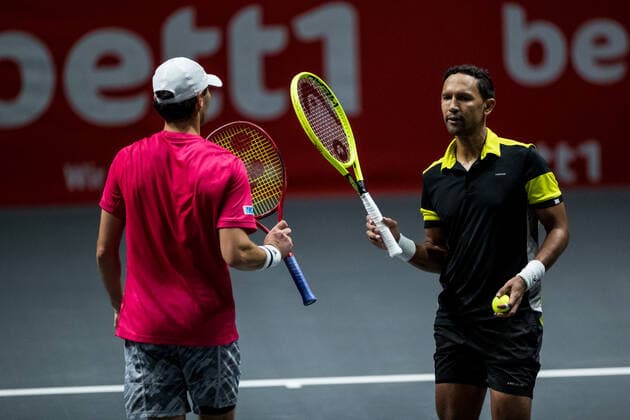 bett1HULKS Championship ATP 250 Cologne, 23 10 2020 Raven KLAASEN RSA and Ben MCLACHLAN JPN in doubles bett1HULKS Championship ATP 250 on 23 10 2020 in Cologne LANXESSarena , Germany Copyright: xBEAUTIFULxSPORTS Wunderlx