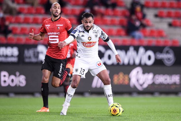 13 SOFIANE BOUFAL (SCO) FOOTBALL : Rennes vs Angers - Ligue 1 Uber Eats - 23 10 2020 FEP Panoramic 