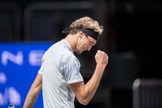 Alexander ZVEREV GER vs Adrian MANNARINO FRA , TENNIS, bett1HULKS Championship, 23 10 2020, GER, TENNIS, ATP TOUR, bett1HULKS Championship, Alexander ZVEREV GER vs Adrian MANNARINO FRA , 23 10 2020 KOELN Copyright: xEibnerxPressefotox xBenjaminxSOELZERx EP_BSO