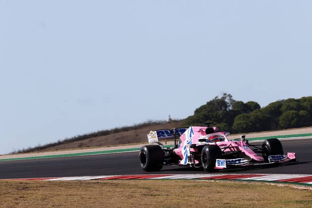 FORMULA 1 HEINEKEN PORTUGUESE GRAND PRIX 2020 23 10 2020, Autodromo Internacional do Algarve, Portimao, FORMULA 1 HEINEKEN PORTUGUESE GRAND PRIX 2020, in the picture Sergio Perez MEX 11 , BWT Racing Point F1 Team nordphotoxBratic nph00250