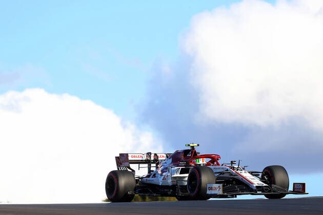 FORMULA 1 HEINEKEN PORTUGUESE GRAND PRIX 2020 23 10 2020, Autodromo Internacional do Algarve, Portimao, FORMULA 1 HEINEKEN PORTUGUESE GRAND PRIX 2020, in the picture Antonio Giovinazzi ITA 99 , Alfa Romeo Racing ORLEN nordphotoxBratic nph00250