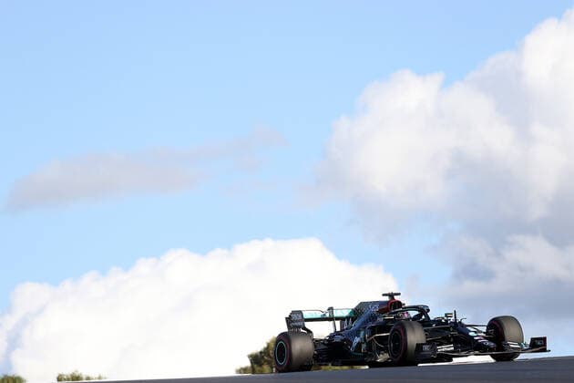 FORMULA 1 HEINEKEN PORTUGUESE GRAND PRIX 2020 23 10 2020, Autodromo Internacional do Algarve, Portimao, FORMULA 1 HEINEKEN PORTUGUESE GRAND PRIX 2020, in the picture Lewis Hamilton GB 44 , Mercedes AMG Petronas F1 Team nordphotoxBratic nph00250