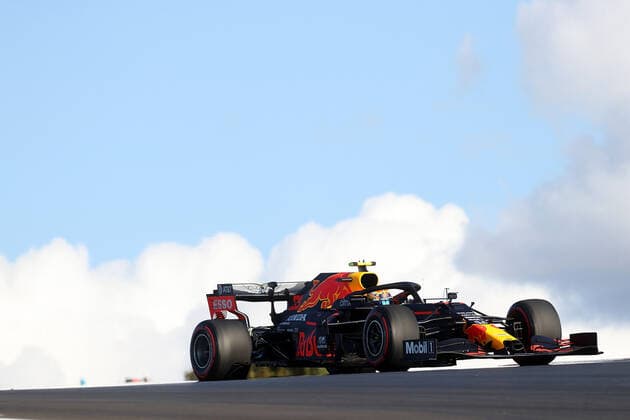 FORMULA 1 HEINEKEN PORTUGUESE GRAND PRIX 2020 23 10 2020, Autodromo Internacional do Algarve, Portimao, FORMULA 1 HEINEKEN PORTUGUESE GRAND PRIX 2020, in the picture Alexander Albon GBR 23 , Aston Martin Red Bull Racing nordphotoxBratic nph00250
