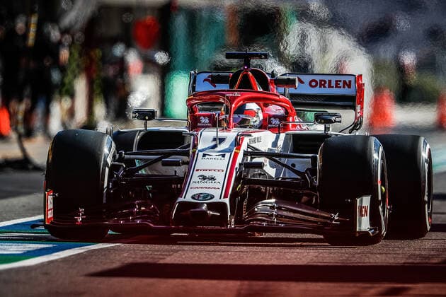 FORMULA 1 HEINEKEN PORTUGUESE GRAND PRIX 2020 23 10 2020, Autodromo Internacional do Algarve, Portimao, FORMULA 1 HEINEKEN PORTUGUESE GRAND PRIX 2020, in the picture Kimi Raikkonen FIN 7 , Alfa Romeo Racing ORLEN nordphotoxBratic nph00250