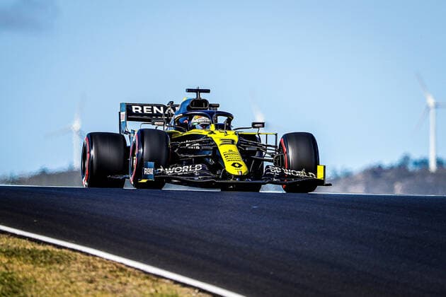FORMULA 1 HEINEKEN PORTUGUESE GRAND PRIX 2020 23 10 2020, Autodromo Internacional do Algarve, Portimao, FORMULA 1 HEINEKEN PORTUGUESE GRAND PRIX 2020, in the picture Daniel Ricciardo AUS 3 , Renault DP World F1 Team nordphotoxBratic nph00250