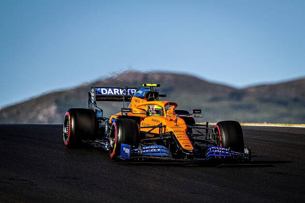 FORMULA 1 HEINEKEN PORTUGUESE GRAND PRIX 2020 23 10 2020, Autodromo Internacional do Algarve, Portimao, FORMULA 1 HEINEKEN PORTUGUESE GRAND PRIX 2020, in the picture Lando Norris GBR 4 , McLaren F1 Team nordphotoxBratic nph00250