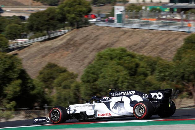 FORMULA 1 HEINEKEN PORTUGUESE GRAND PRIX 2020 24 10 2020, Autodromo Internacional do Algarve, Portimao, FORMULA 1 HEINEKEN PORTUGUESE GRAND PRIX 2020, in the picture Pierre Gasly FRA 10 , Scuderia AlphaTauri Honda nordphotoxBratic nph00250