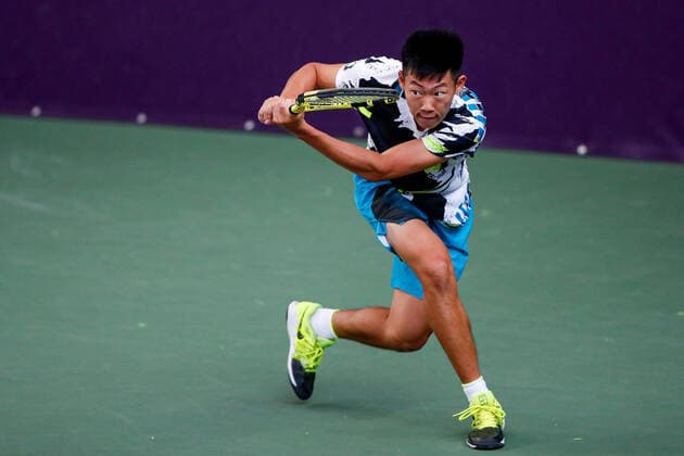 In the picture Chun Hsin TSENG TPE at the FUTURE NORD ITF World Tennis Tour M25 on 24 10 2020 in Hamburg Hamburg Tennis Association, Germany
