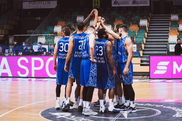 MagentaSport BBL Cup FRAPORT SKYLINERS vs JobStairs GIESSEN 46ers, 24 10 2020 FRAPORT SKYLINERS MagentaSport BBL Cup FRAPORT SKYLINERS vs JobStairs GIESSEN 46ers on 24 10 2020 in Vechta RASTA Dome , Germany, Photo Sebastian Neddermann 2020 Copyright: xBEAUTIFULxSPORTS Neddermannx