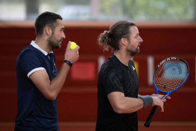 Andre Begemann, David Pel, men?s doubles, final, final Tennis Wolffkran Open ATP Challenger TC Ismaning Ismaning Bavaria Germany 24 October 2020 Â Copyright: xJuergenxHasenkopfx