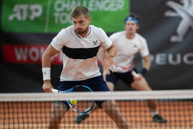 Lloyd Glasspool, Alex Lawson, Men?s Doubles, Final, Final Tennis Wolffkran Open ATP Challenger TC Ismaning Ismaning Bavaria Germany 24 October 2020 Â Copyright: xJuergenxHasenkopfx