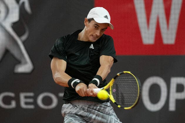 Antoine Hoang Tennis Wolffkran Open ATP Challenger TC Ismaning Ismaning Bavaria Germany 24 October 2020 Â Copyright: xJuergenxHasenkopfx