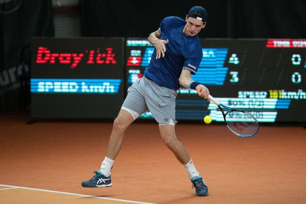 Marc Andrea Huesler SUI Tennis Wolffkran Open ATP Challenger TC Ismaning Ismaning Bavaria Germany 24 October 2020 Â Copyright: xJuergenxHasenkopfx