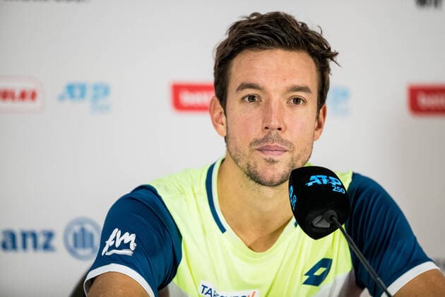 bett1HULKS Championship ATP 250 Cologne, 24 10 2020 Andreas MIES in the press conference Semifinal doubles Marcus DANIELL NZL and Philipp OSWALD AUT vs. Kevin KRAWIETZ GER and Andreas MIES GER 3 bett1HULKS Championship ATP 250 on 24 10 2020 in Cologne LANXESSarena , Germany Copyright: xBEAUTIFULxSPORTS Wunderlx