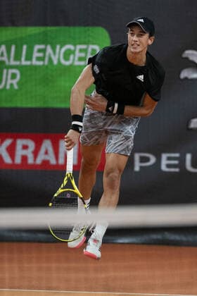 Antoine Hoang Tennis Wolffkran Open ATP Challenger TC Ismaning Ismaning Bavaria Germany 24 October 2020 Â Copyright: xJuergenxHasenkopfx