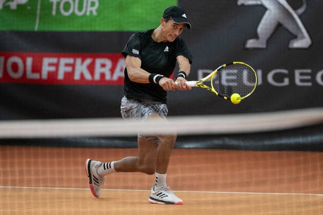 Antoine Hoang Tennis Wolffkran Open ATP Challenger TC Ismaning Ismaning Bavaria Germany 24 October 2020 Â Copyright: xJuergenxHasenkopfx