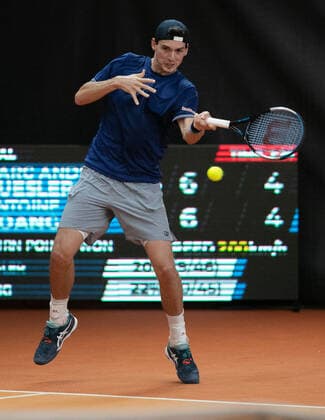 Marc Andrea Huesler SUI Tennis Wolffkran Open ATP Challenger TC Ismaning Ismaning Bavaria Germany 24 October 2020 Â Copyright: xJuergenHasenkopfx